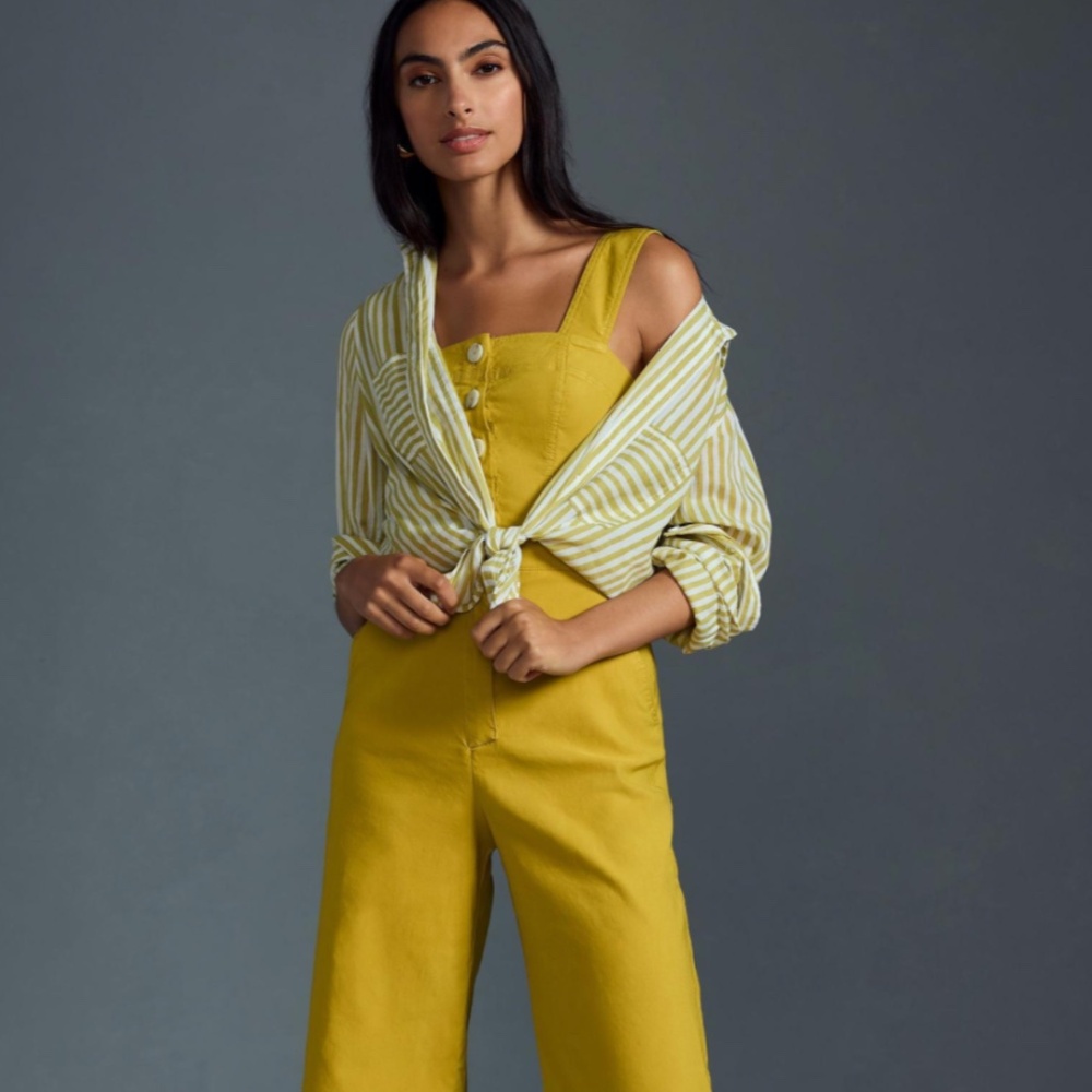 The Portside Button-Front Jumpsuit by Maeve